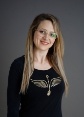 Arrow Angel Lady longshirt Gold XL