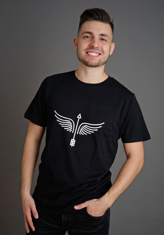 Arrow Angel Unisex Black XXXL