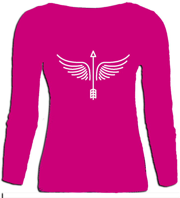 Arrow Angel Longshirt Brombeere L
