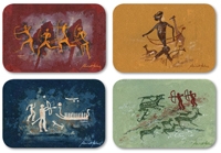 4 gemischte Tischsets - AncientArchers