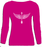 Arrow Angel Longshirt Brombeere M